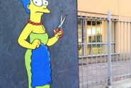 “The Cut” Marge Simpson cuts h …