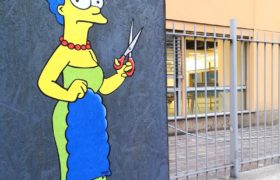 “The Cut” Marge Simpson cuts h …