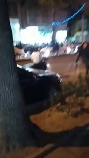 ‘جمعیت معترضان در خیابان بوعلی …
