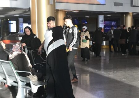 فرودگاه مشهد، امروز؛ #حجاب‌بان …